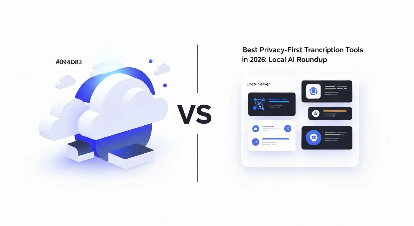 Best Privacy-First Transcription Tools in 2026: Local AI Roundup — overview illustration