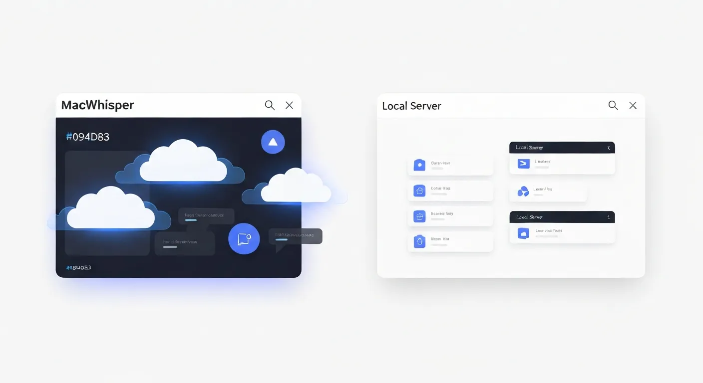 MacWhisper vs MinuteAI: Which Local Transcription App Is Better — overview illustration