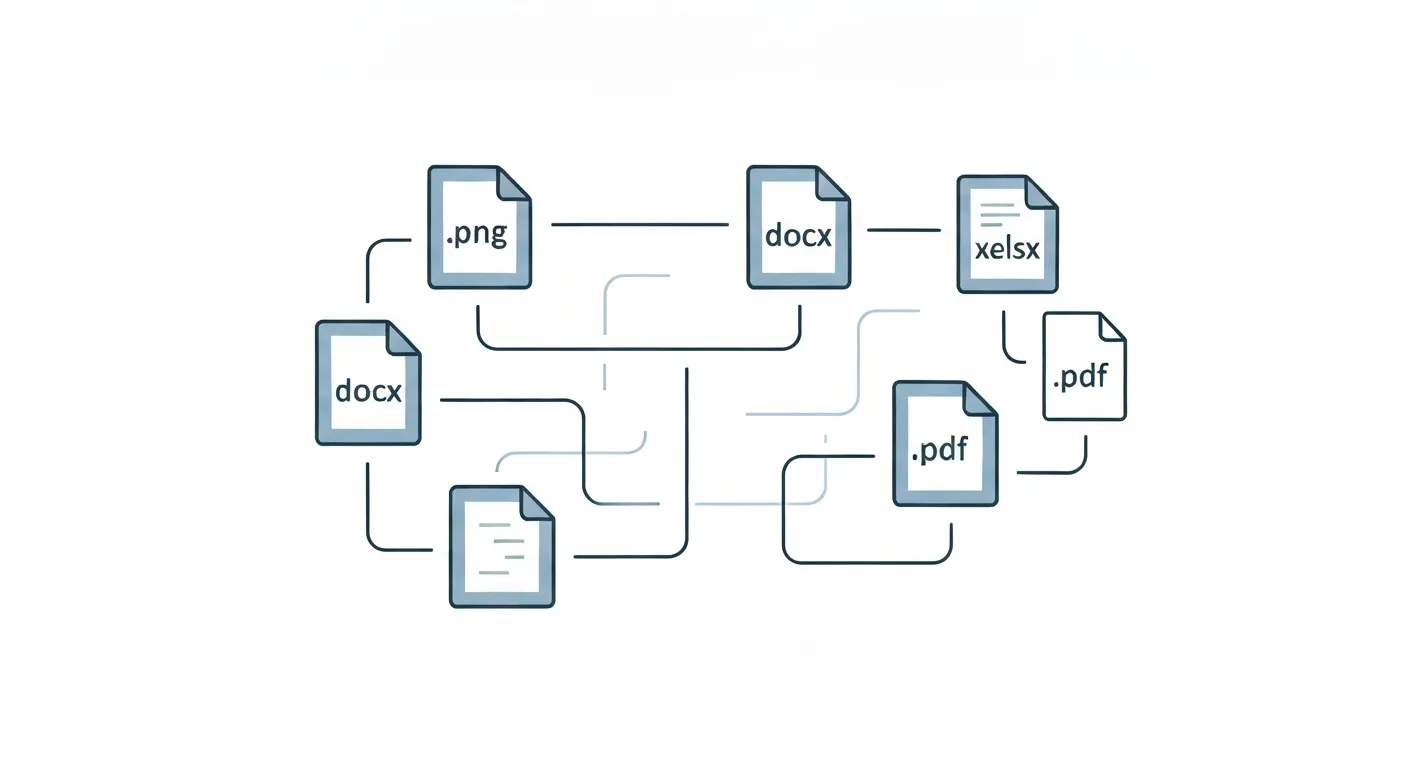 Convert PDF to Searchable Text Offline on Mac — workflow diagram